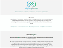 Tablet Screenshot of digitaloptimizers.com